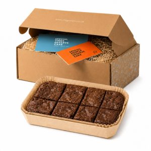 Meg Rivers Brownie Traybake